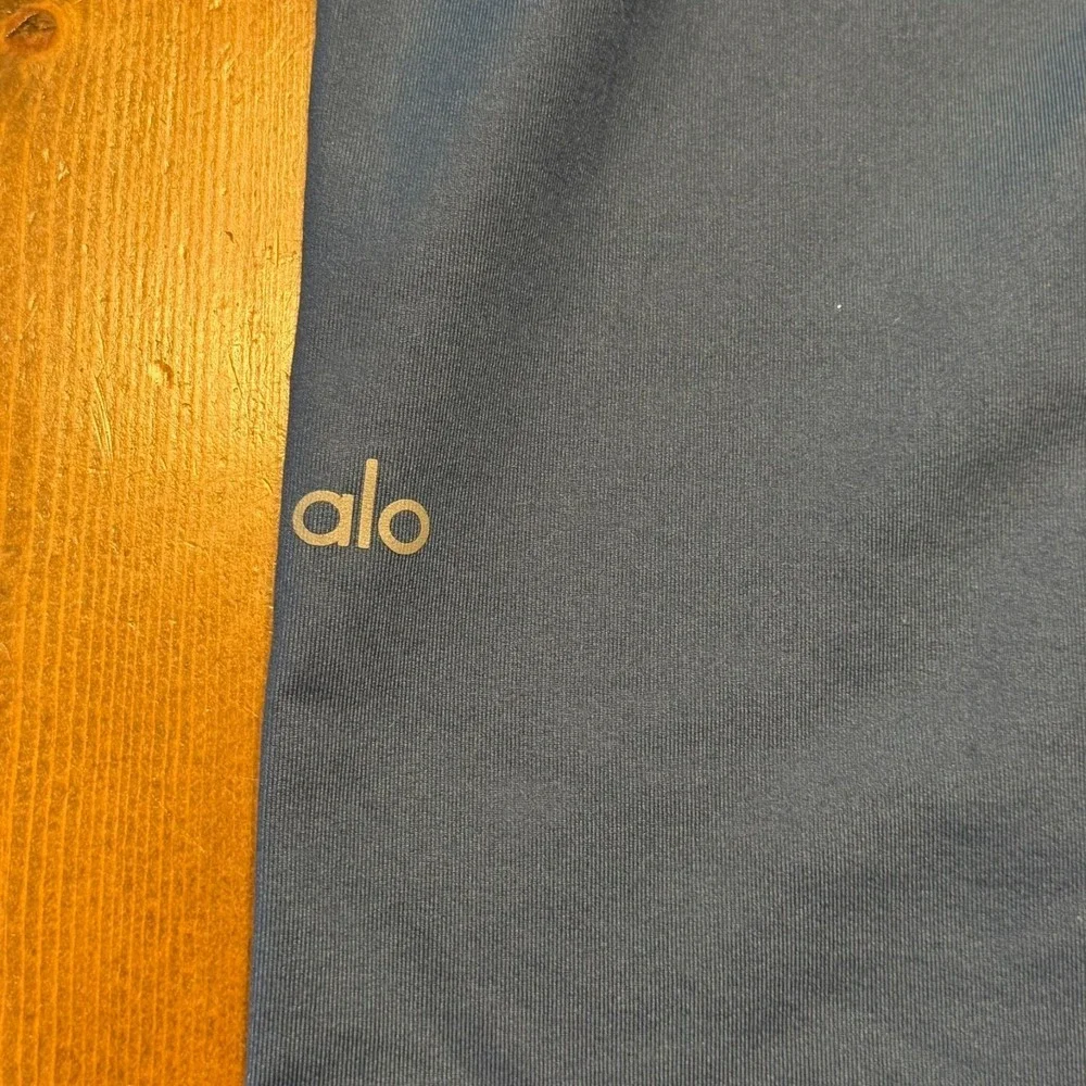 Alo Yoga‎ 7/8 High-Waist Airbrush Leggings Women Size Small Blue